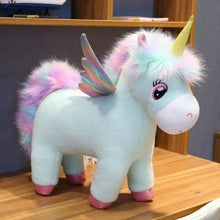 Charger l'image dans la galerie, Peluche Jouet Licorne bleu unicorn