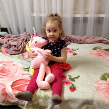Charger l'image dans la galerie, Grosse Peluche Licorne (85, 110 ou 140cm)