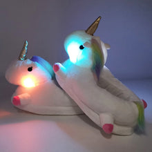 Charger l'image dans la galerie, Chausson Licorne Lumineux (5 coloris)