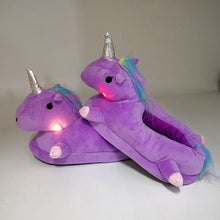 Charger l'image dans la galerie, Chausson Licorne Lumineux (5 coloris)