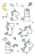 Charger l'image dans la galerie, Faux Tatouage Licorne