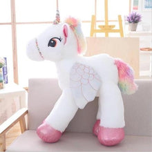 Charger l'image dans la galerie, Grande Peluche Licorne blanc