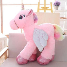 Charger l'image dans la galerie, Grande Peluche Licorne rose